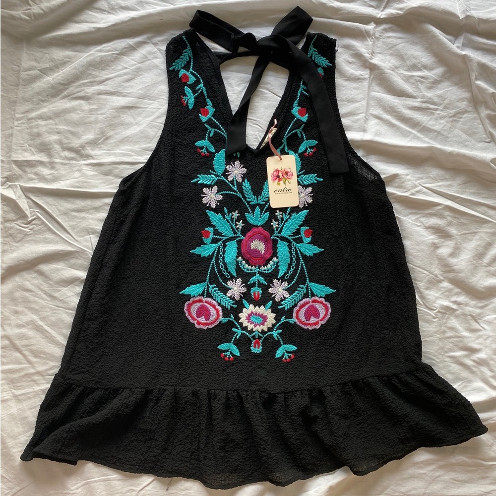 Brand New Floral Tank Top